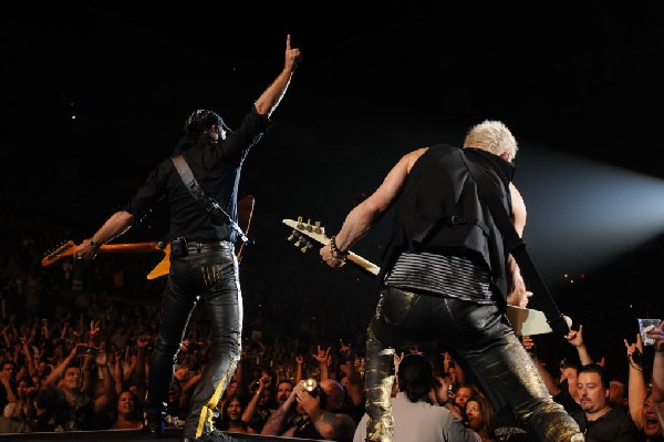 The Scorpions at the AT&T Center in San Antonio, Texas 07/23/10 - photo