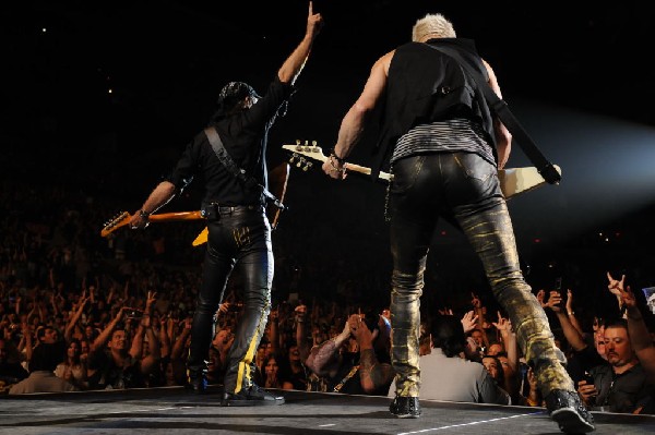 The Scorpions at the AT&T Center in San Antonio, Texas 07/23/10 - photo
