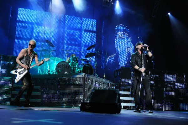 The Scorpions at the AT&T Center in San Antonio, Texas 07/23/10 - photo