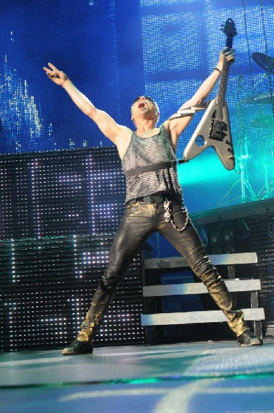 The Scorpions at the AT&T Center in San Antonio, Texas 07/23/10 - photo