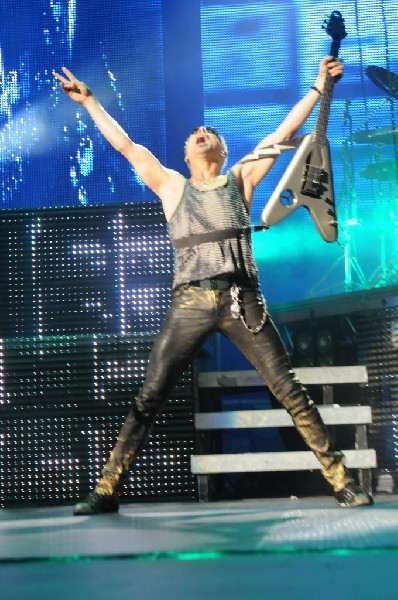 The Scorpions at the AT&T Center in San Antonio, Texas 07/23/10 - photo