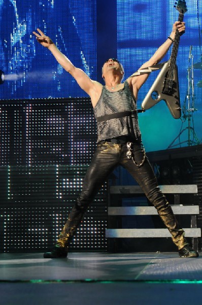 The Scorpions at the AT&T Center in San Antonio, Texas 07/23/10 - photo