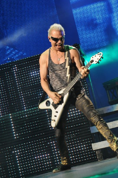 The Scorpions at the AT&T Center in San Antonio, Texas 07/23/10 - photo