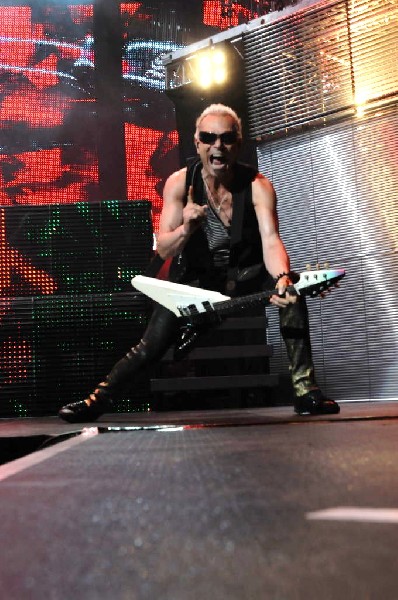 The Scorpions at the AT&T Center in San Antonio, Texas 07/23/10 - photo