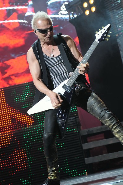 The Scorpions at the AT&T Center in San Antonio, Texas 07/23/10 - photo