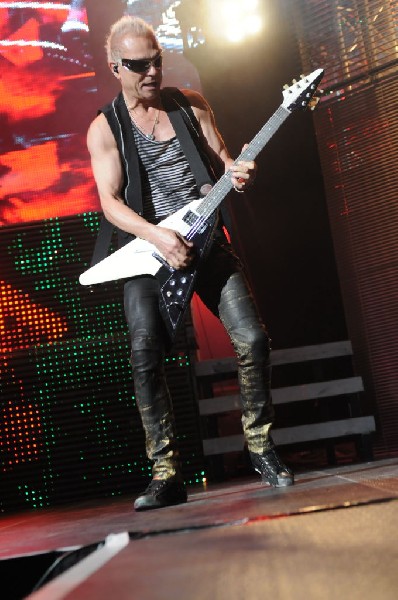 The Scorpions at the AT&T Center in San Antonio, Texas 07/23/10 - photo