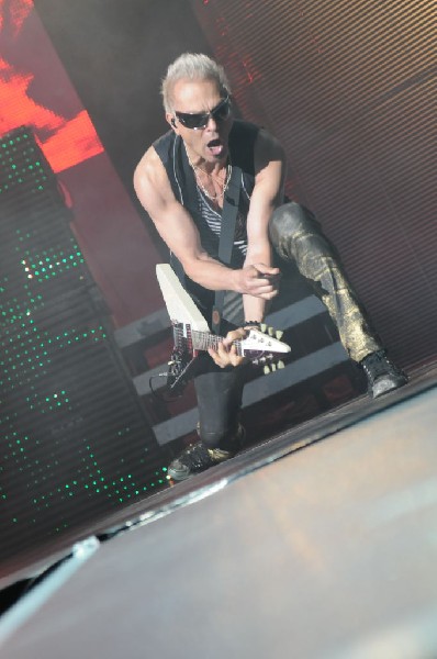 The Scorpions at the AT&T Center in San Antonio, Texas 07/23/10 - photo