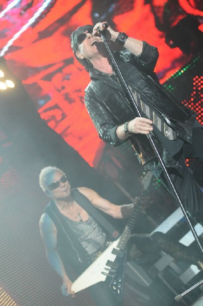 The Scorpions at the AT&T Center in San Antonio, Texas 07/23/10 - photo