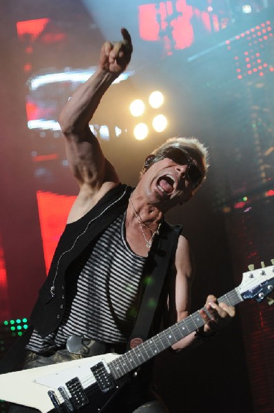 The Scorpions at the AT&T Center in San Antonio, Texas 07/23/10 - photo