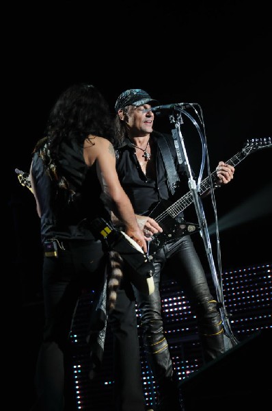 The Scorpions at the AT&T Center in San Antonio, Texas 07/23/10 - photo