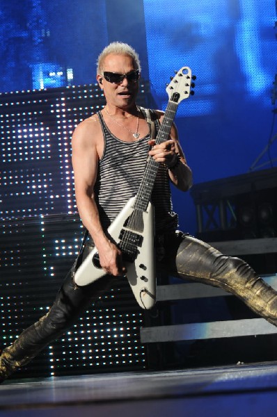 The Scorpions at the AT&T Center in San Antonio, Texas 07/23/10 - photo