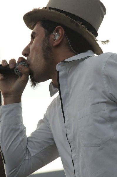 Serj Tankian at Ozzfest 2008, Pizza Hut Park, Frisco, Texas
