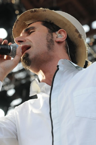 Serj Tankian at Ozzfest 2008, Pizza Hut Park, Frisco, Texas