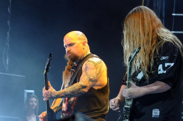 Slayer at the Mayhem Festival 2009 San Antonio, Texas