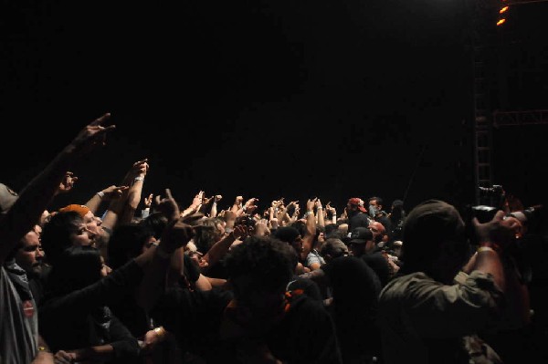 Slayer at Auditorium Shores, Austin, Texas 11/06/2011 - photo by Jeff Barri
