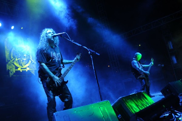 Slayer at Auditorium Shores, Austin, Texas 11/06/2011 - photo by Jeff Barri