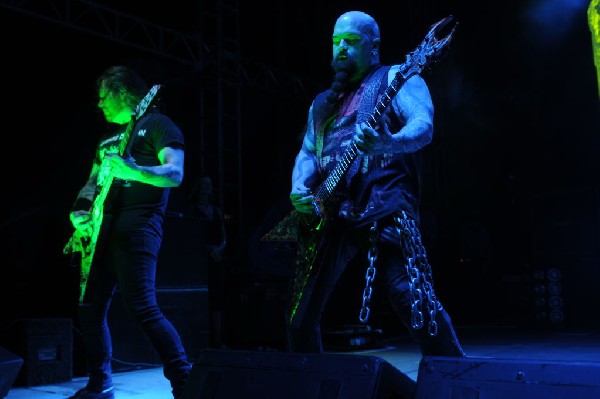 Slayer at Auditorium Shores, Austin, Texas 11/06/2011 - photo by Jeff Barri