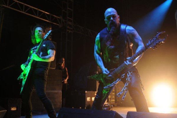 Slayer at Auditorium Shores, Austin, Texas 11/06/2011 - photo by Jeff Barri