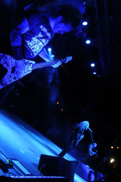 Slayer at Auditorium Shores, Austin, Texas 11/06/2011 - photo by Jeff Barri