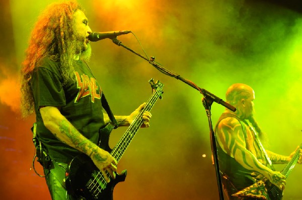 Slayer at Auditorium Shores, Austin, Texas 11/06/2011 - photo by Jeff Barri