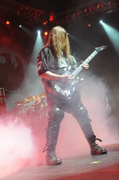 Slayer at AT&T Center, San Antonio, Texas, 09/25/10 Second night of Ame