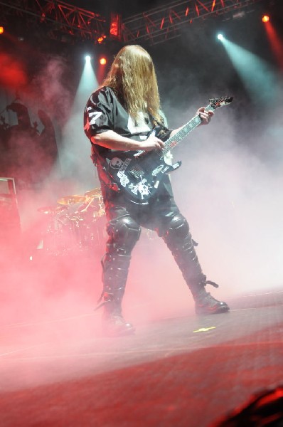 Slayer at AT&T Center, San Antonio, Texas, 09/25/10 Second night of Ame