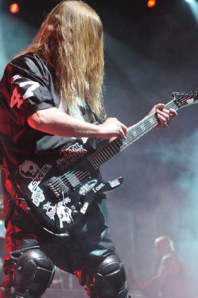 Slayer at AT&T Center, San Antonio, Texas, 09/25/10 Second night of Ame