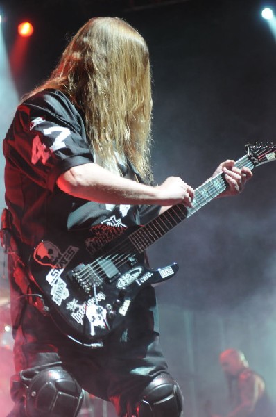 Slayer at AT&T Center, San Antonio, Texas, 09/25/10 Second night of Ame