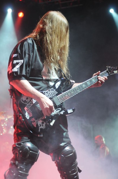 Slayer at AT&T Center, San Antonio, Texas, 09/25/10 Second night of Ame