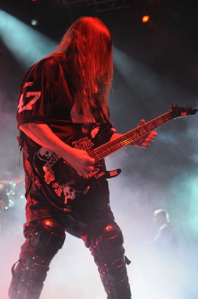 Slayer at AT&T Center, San Antonio, Texas, 09/25/10 Second night of Ame