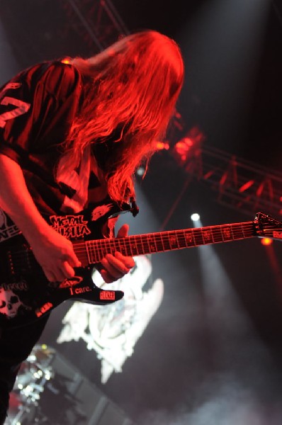 Slayer at AT&T Center, San Antonio, Texas, 09/25/10 Second night of Ame
