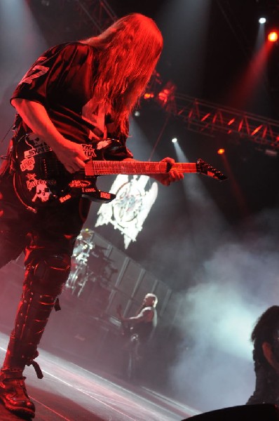 Slayer at AT&T Center, San Antonio, Texas, 09/25/10 Second night of Ame