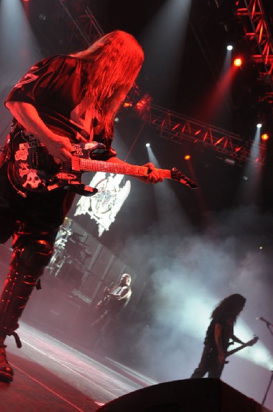 Slayer at AT&T Center, San Antonio, Texas, 09/25/10 Second night of Ame