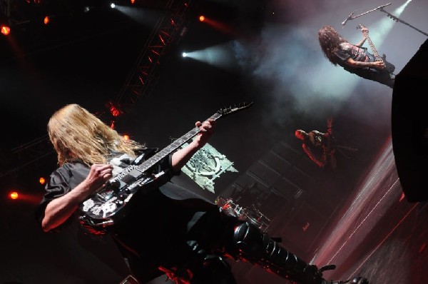 Slayer at AT&T Center, San Antonio, Texas, 09/25/10 Second night of Ame