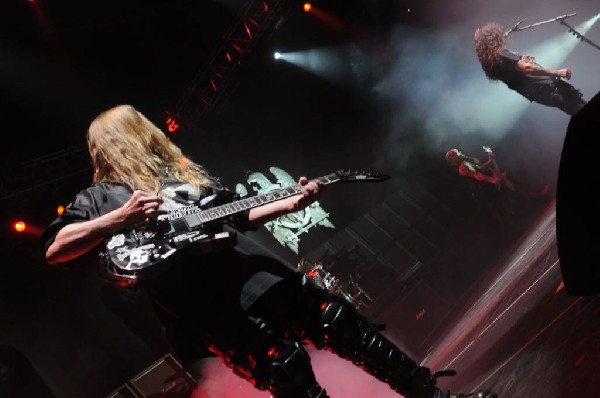 Slayer at AT&T Center, San Antonio, Texas, 09/25/10 Second night of Ame