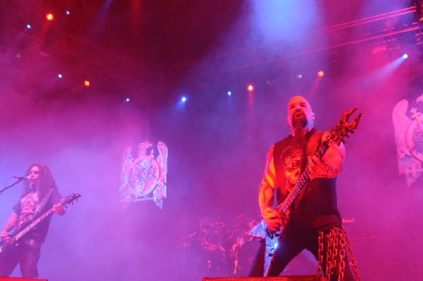 Slayer at AT&T Center, San Antonio, Texas, 09/25/10 Second night of Ame