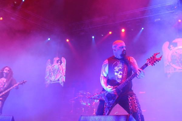 Slayer at AT&T Center, San Antonio, Texas, 09/25/10 Second night of Ame