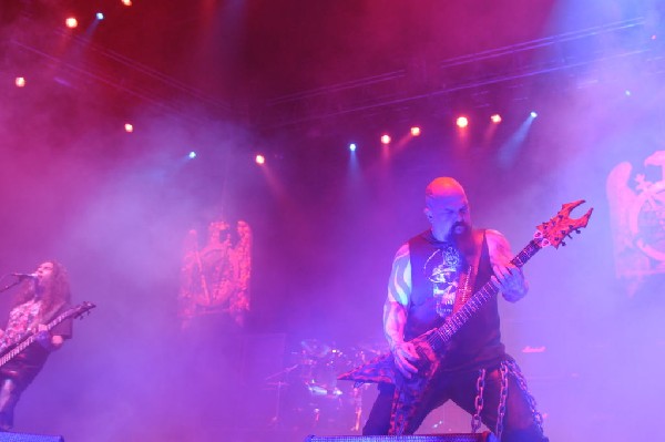 Slayer at AT&T Center, San Antonio, Texas, 09/25/10 Second night of Ame