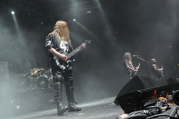 Slayer at AT&T Center, San Antonio, Texas, 09/25/10 Second night of Ame
