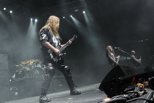 Slayer at AT&T Center, San Antonio, Texas, 09/25/10 Second night of Ame