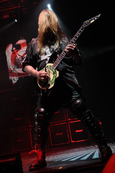 Slayer at AT&T Center, San Antonio, Texas, 09/25/10 Second night of Ame