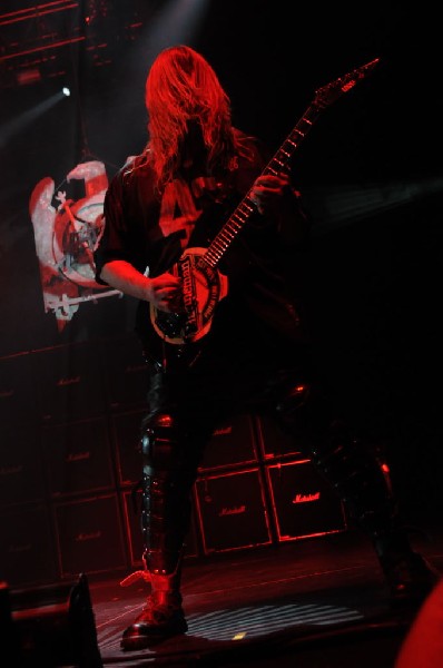 Slayer at AT&T Center, San Antonio, Texas, 09/25/10 Second night of Ame