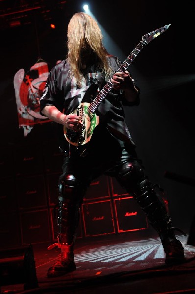 Slayer at AT&T Center, San Antonio, Texas, 09/25/10 Second night of Ame