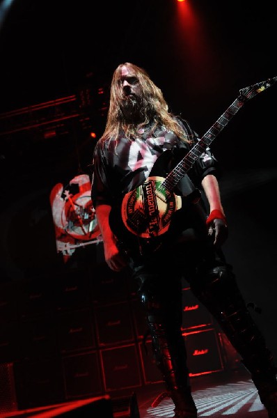 Slayer at AT&T Center, San Antonio, Texas, 09/25/10 Second night of Ame