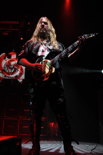 Slayer at AT&T Center, San Antonio, Texas, 09/25/10 Second night of Ame
