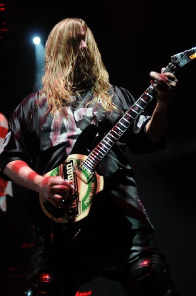 Slayer at AT&T Center, San Antonio, Texas, 09/25/10 Second night of Ame