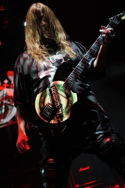 Slayer at AT&T Center, San Antonio, Texas, 09/25/10 Second night of Ame