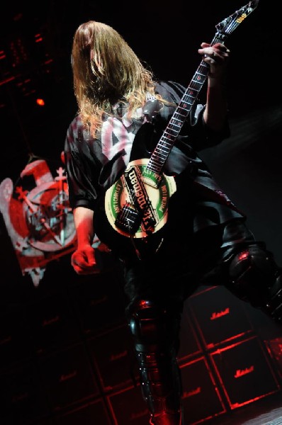 Slayer at AT&T Center, San Antonio, Texas, 09/25/10 Second night of Ame