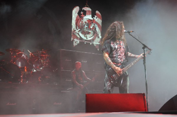 Slayer at AT&T Center, San Antonio, Texas, 09/25/10 Second night of Ame