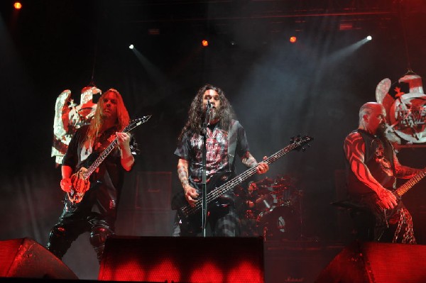 Slayer at AT&T Center, San Antonio, Texas, 09/25/10 Second night of Ame